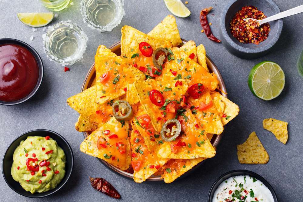 Taco & Nacho Bars available from en Ville