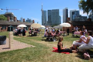 Catering for a BBQ Event at Fort York by en Ville Catering