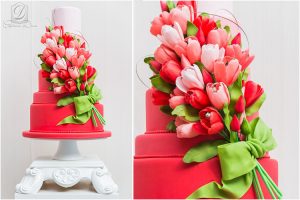 Tulip Wedding Cake